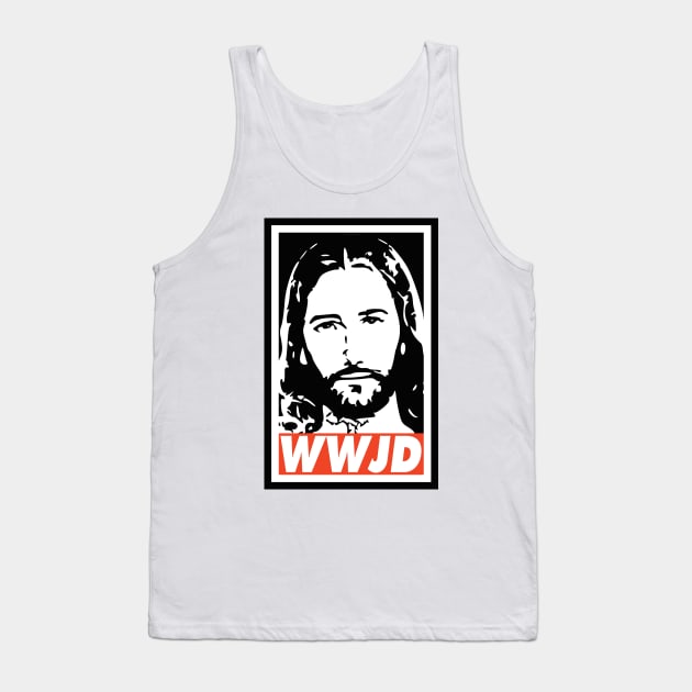 What Would Jesus Do Tank Top by Nerd_art